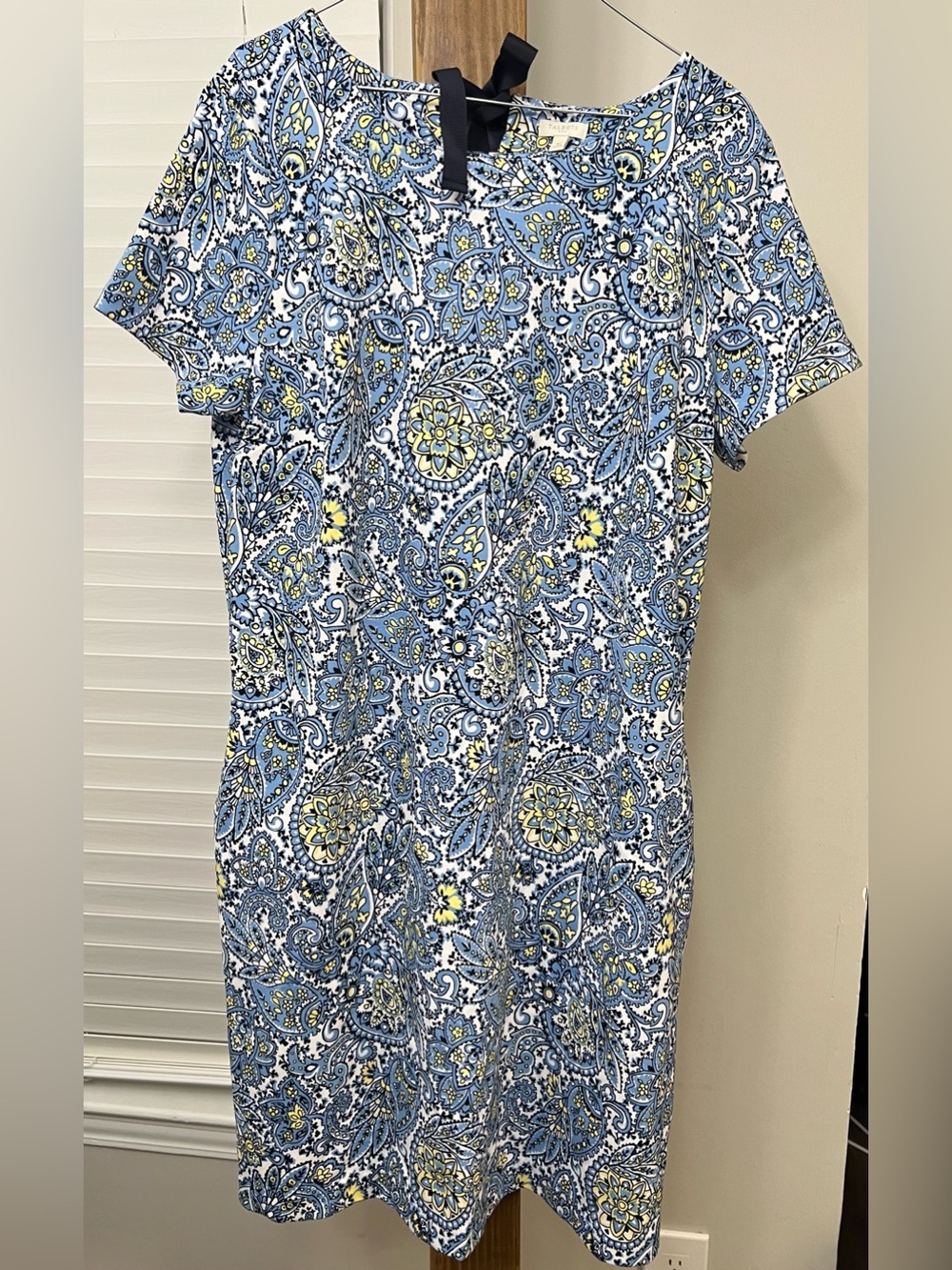Talbots paisley dress